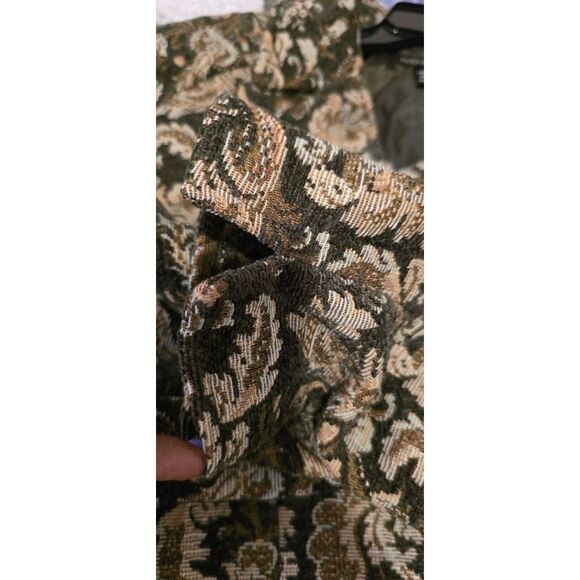 Moonlight Bay Green Blazer Size X Large Tweed Women's Blazer - Picture 4 of 16